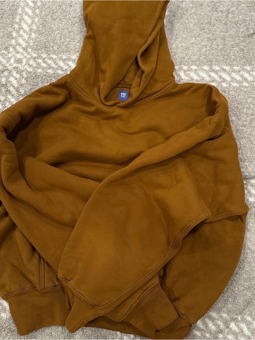 Yeezy Brown Pullover Hoodie